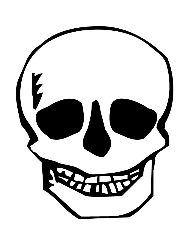 Printable Skull Pages Pictures