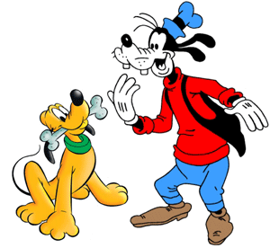Why Does Pluto Live in a dog house, eat dog food, etc. but Goofy ...