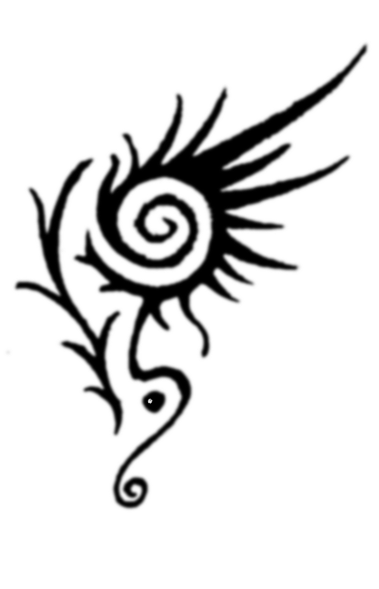 Tribal wing thing by CoreyPledger on DeviantArt