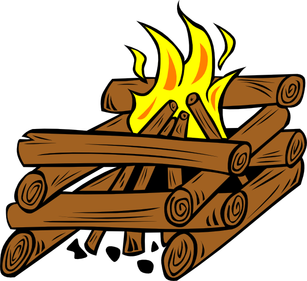 Family Campfire Cartoon - Free Clipart Images