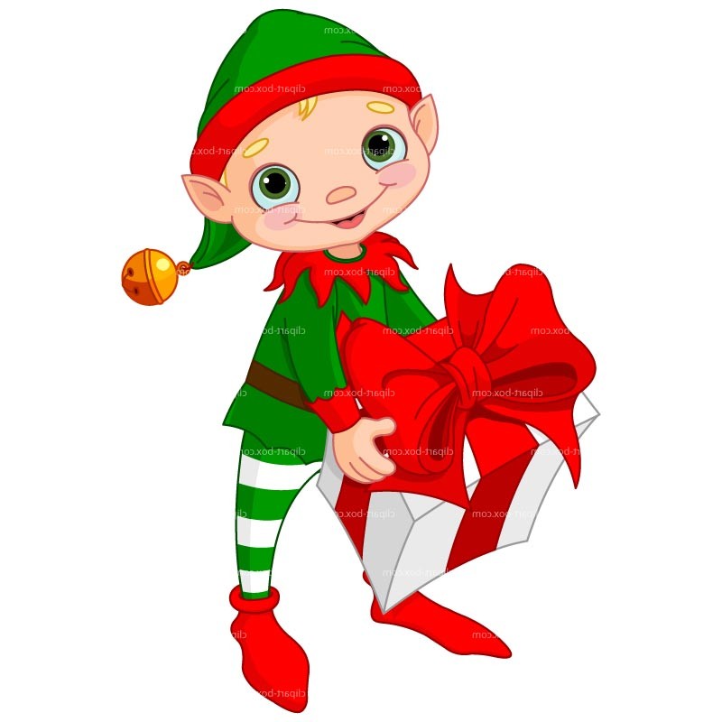 christmas elves clip art clipart christmas elf royalty free vector ...
