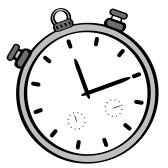 Stopwatch Clipart Black And White - Free Clipart ...