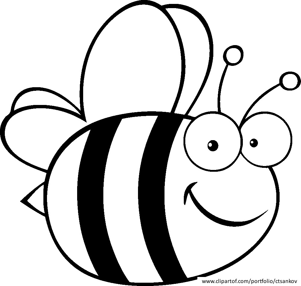 Free Printable Bumble Bee Coloring Pages For Kids special Bee ...