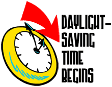 Daylight Savings Time Clipart - Tumundografico