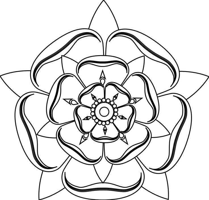 Line Drawing Of A Rose | Free Download Clip Art | Free Clip Art ...