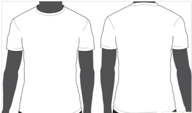 White T Shirt Templates - Best Template Example