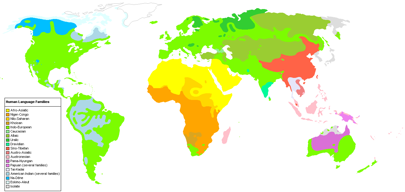 File:Human Language Families Map (Wikipedia Colors .PNG - Wikipedia