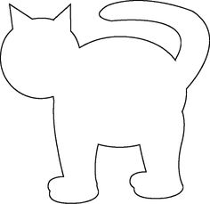 Cat Template Printable ClipArt Best