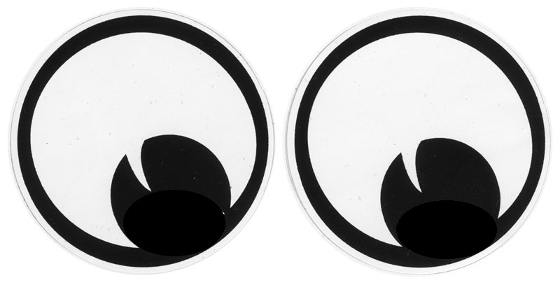 Two Eyes Clipart Black And White