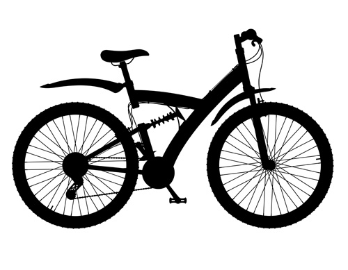 bicycle vector for free download