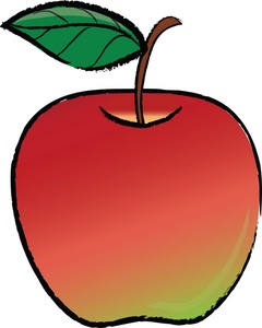 Clipart Of An Apple - Tumundografico