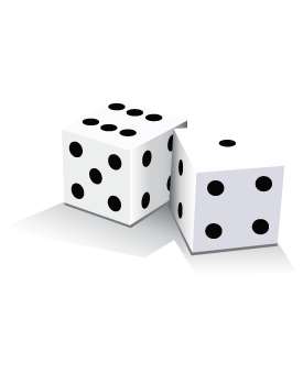 Dice clipart free