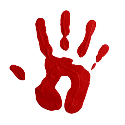 Hand Print Clipart