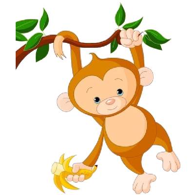 Monkey Clip Art Free - Tumundografico