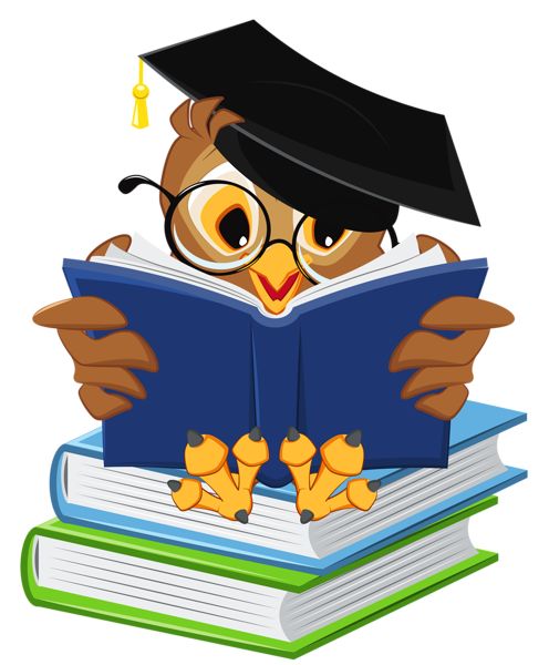 Owl Graduation Clipart