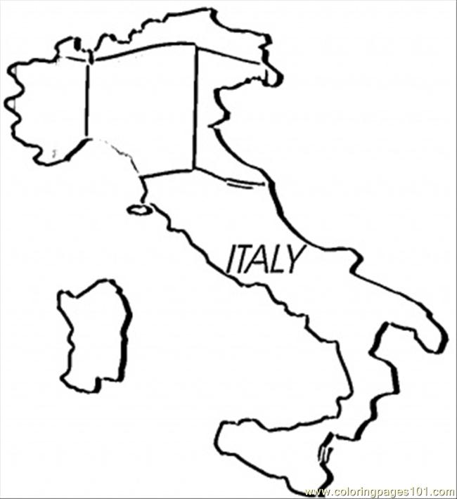 Italian Coloring Pages - Bestofcoloring.com