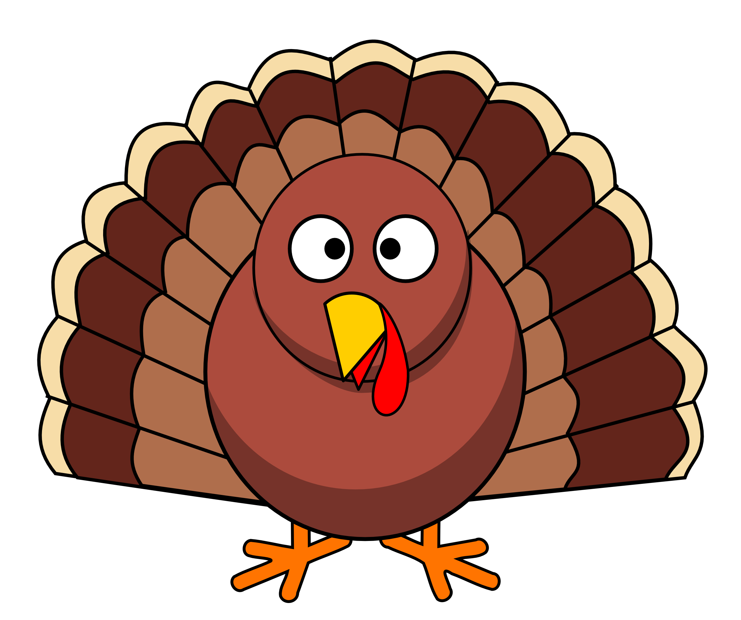 Turkey clip art pictures thanksgiving