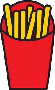 French Fries Clipart