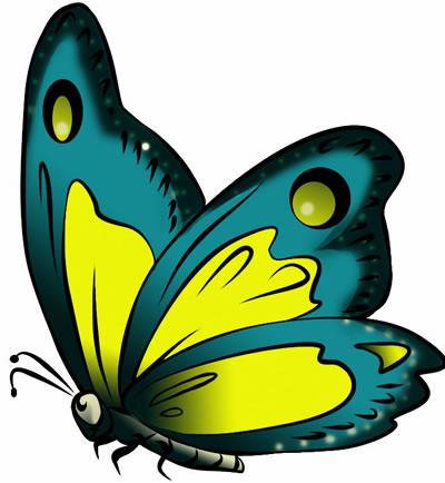 38+ Butterfly Cartoon Clipart
