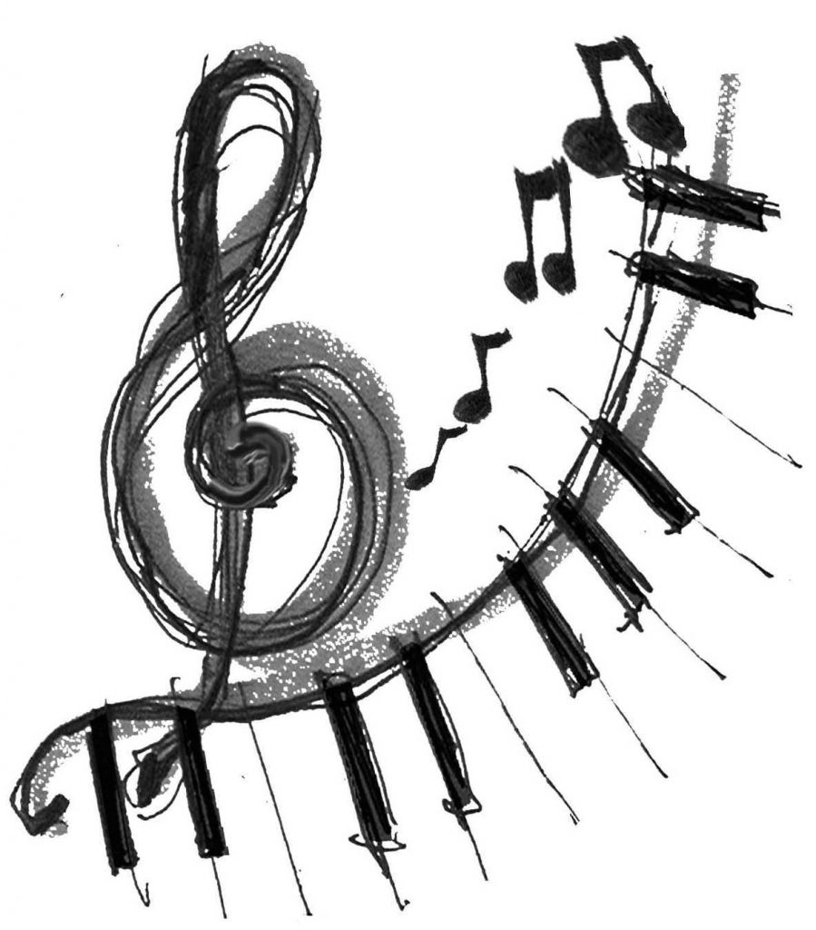 Music Note Drawings - Drawing Pencil