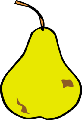 Free Pear Clipart, 1 page of Public Domain Clip Art