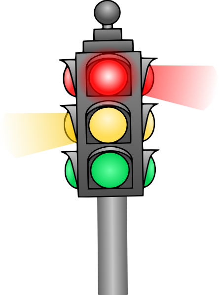 Traffic light clip art