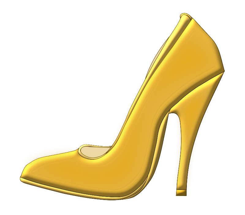 High heels shoes clipart