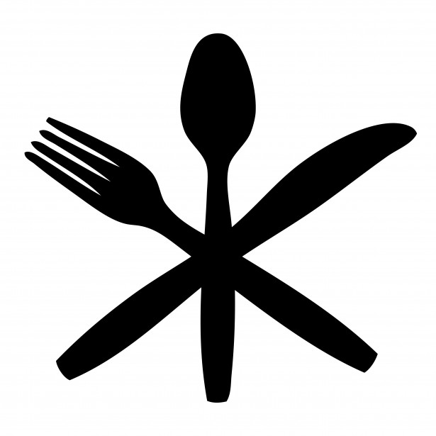 Knife fork spoon clip art