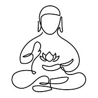 Buddha Outline Sketches - ClipArt Best