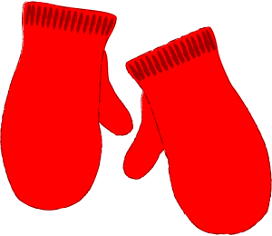 Winter Gloves Clipart