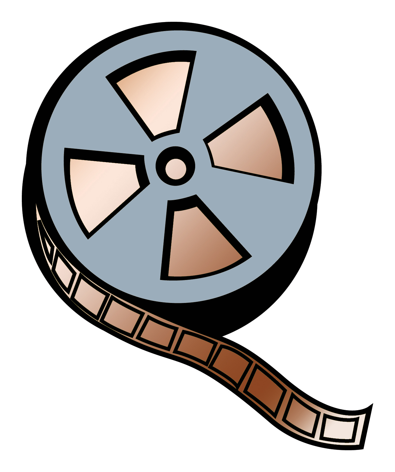Animated film reel clipart - ClipartFox