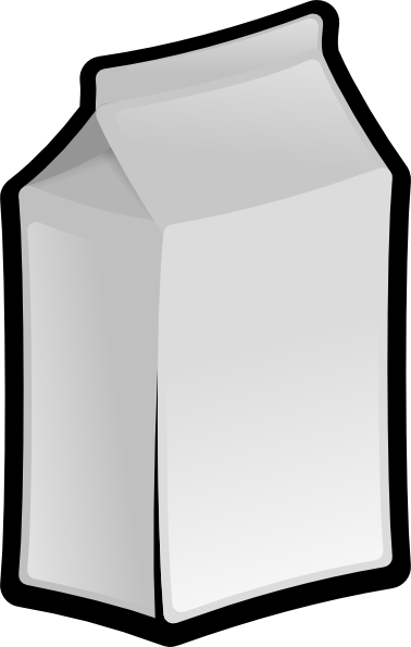 Milk Box Clipart