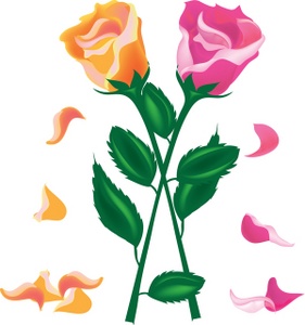 Rose Petal Clipart