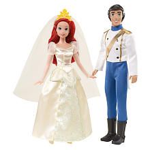 Exclusive Disney Princess The Little Mermaid Wedding Dolls - Ariel ...