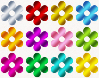 Spring flower clip art images