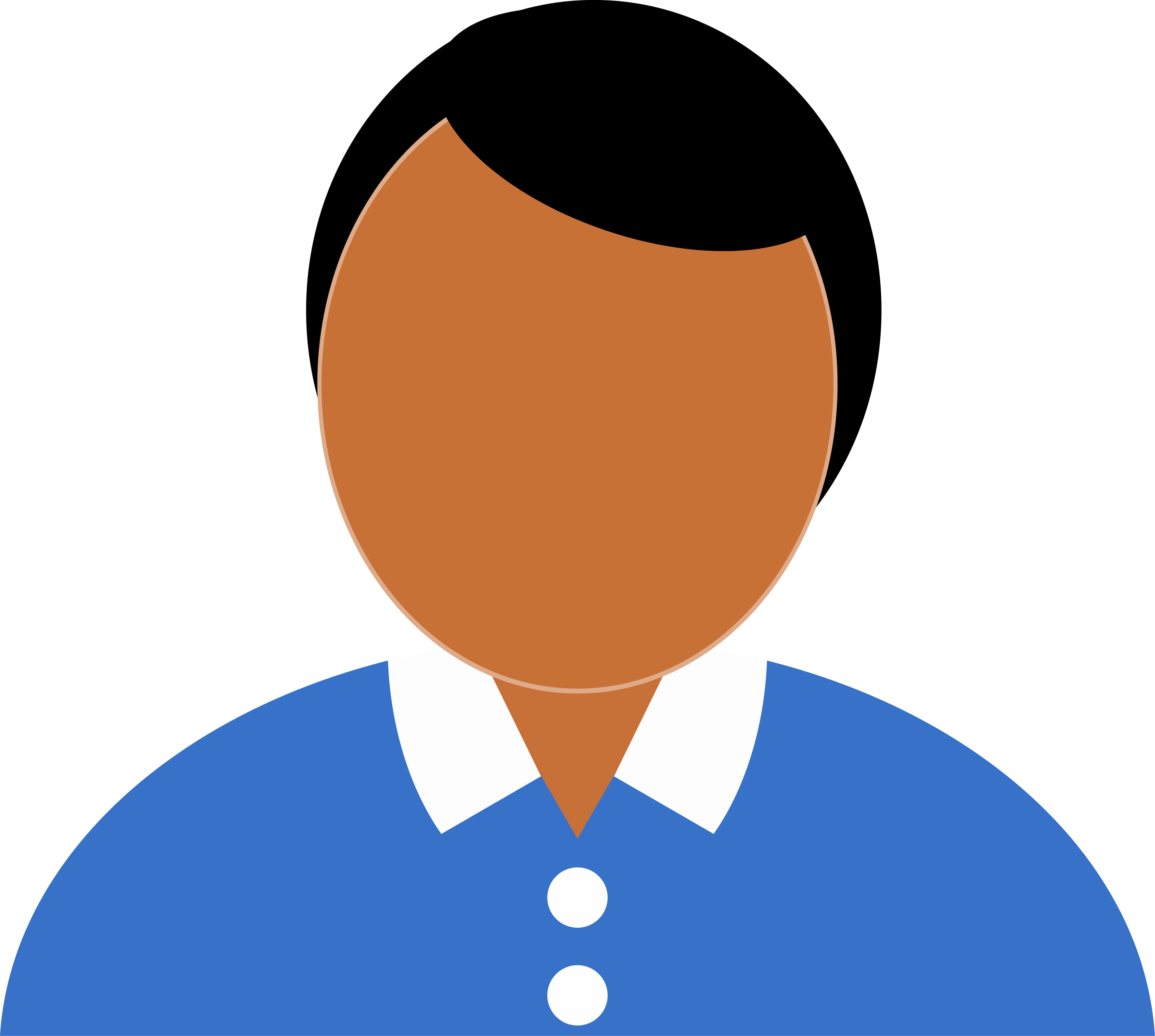 Clipart - Man in Blue Shirt