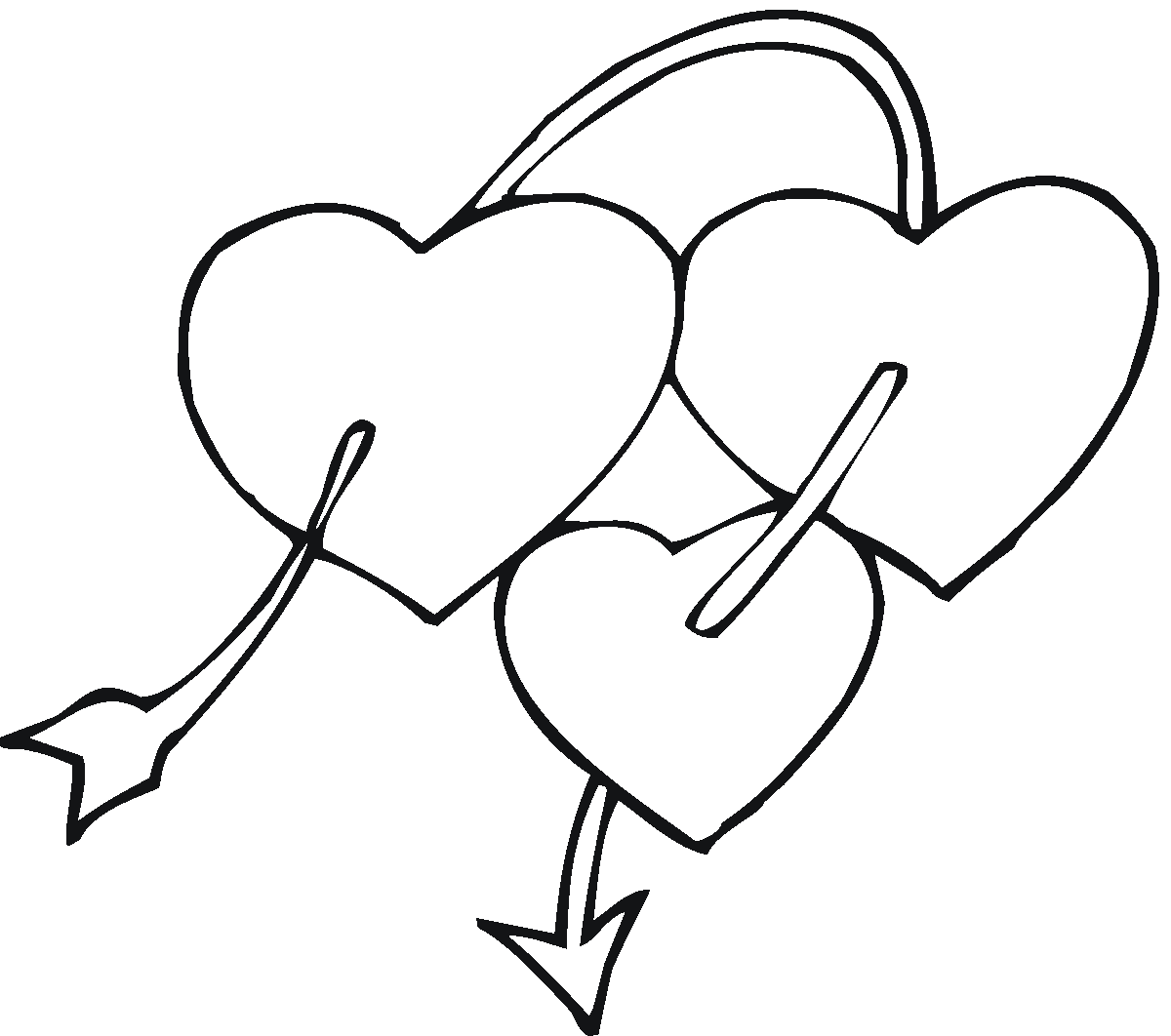 Broken Heart Coloring Pages - Drawing inspiration