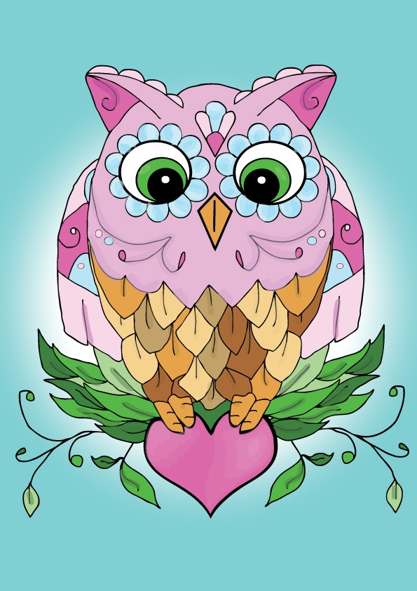 Cartoon Owl Clipart