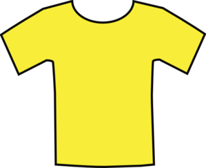 Yellow T Shirt Template - ClipArt Best