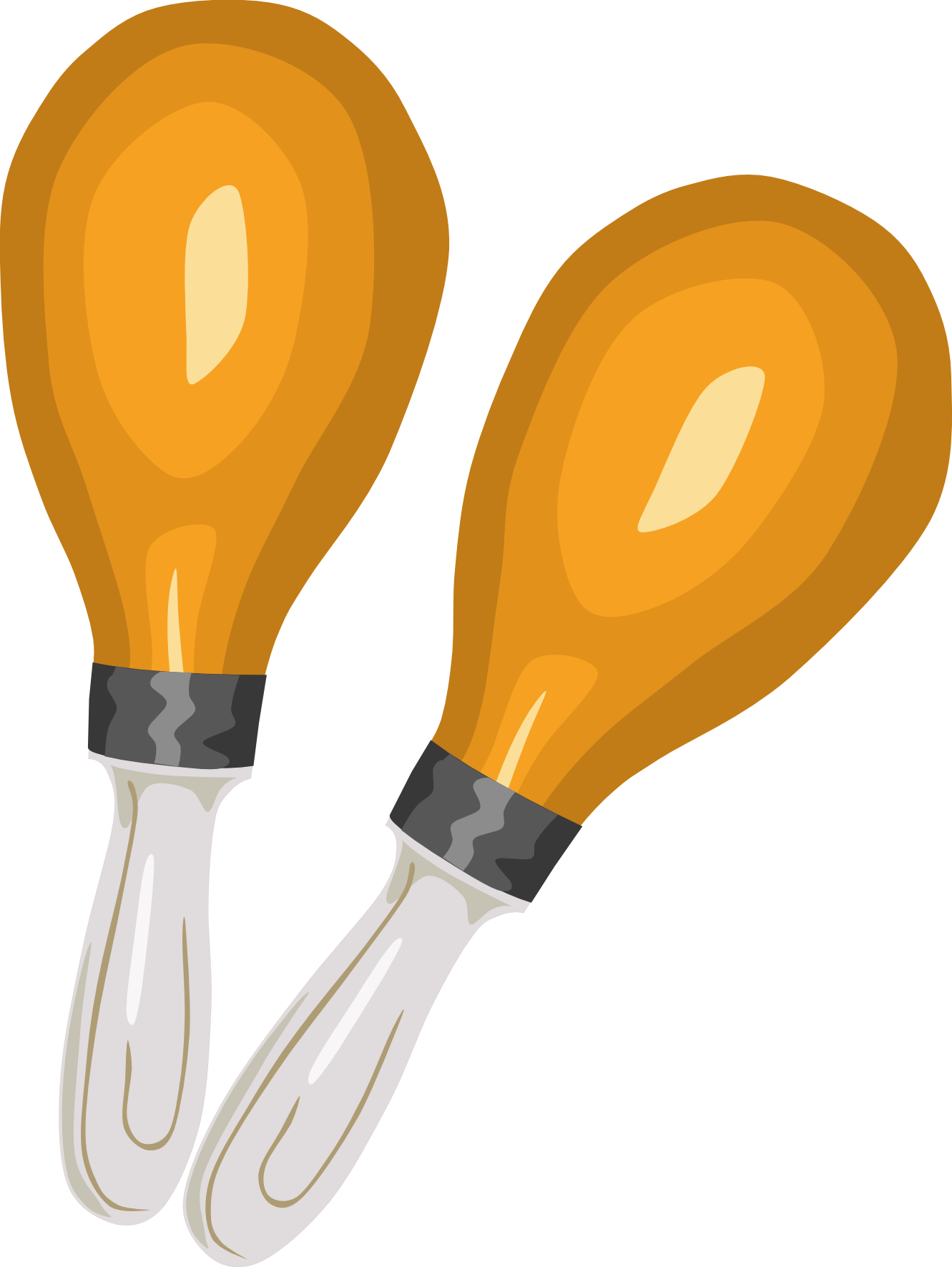 Clip Art: Maracas openclipart.org commons.