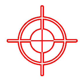 ac130 crosshairs transparent background png