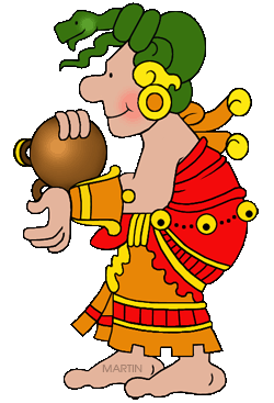 Free Maya Civilization Clip Art by Phillip Martin