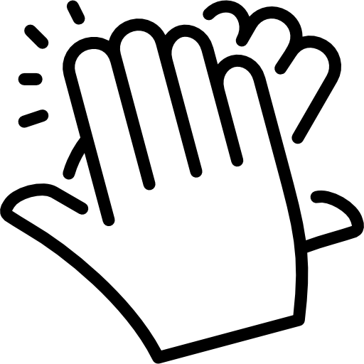 Clap, Hands, Gestures, Emoticon, Clapping, Gesture icon