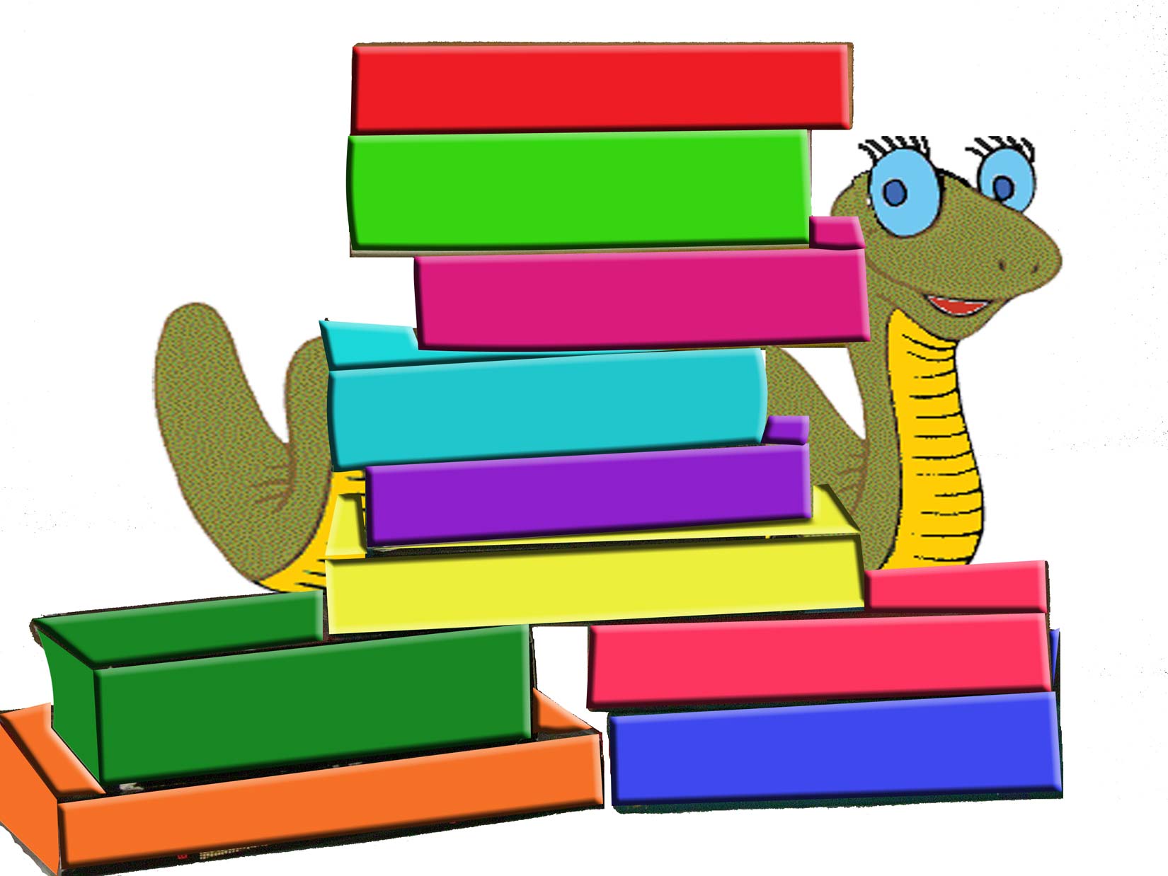 Books In A Row Clipart - ClipArt Best