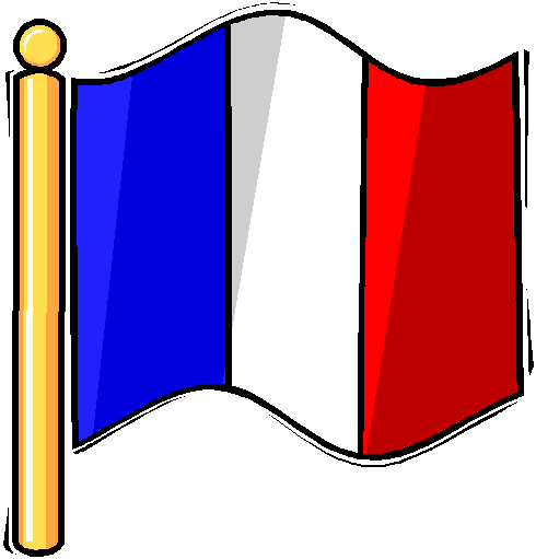 French flag clip art