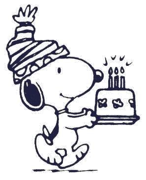 Snoopy Birthday Clipart