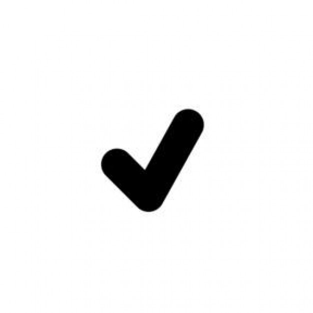 Black Tick Icon - ClipArt Best