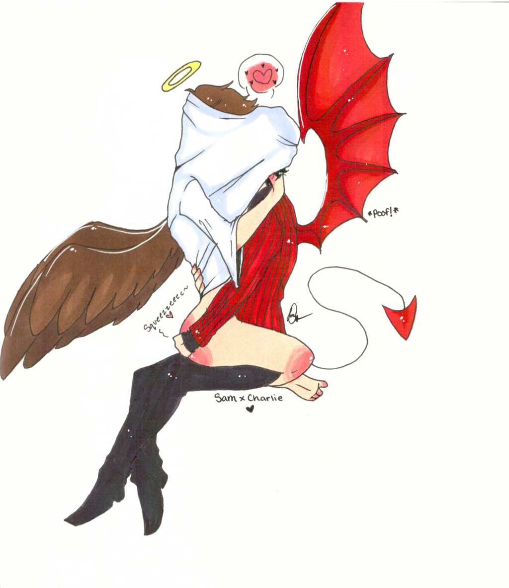 Wings and Cute Butts by iStealUrCandy on DeviantArt