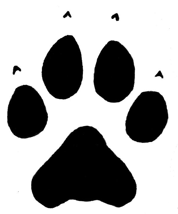 Wolf Paw Print | Free Download Clip Art | Free Clip Art | on ...