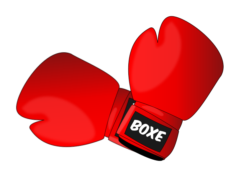 Clipart - Boxing gloves